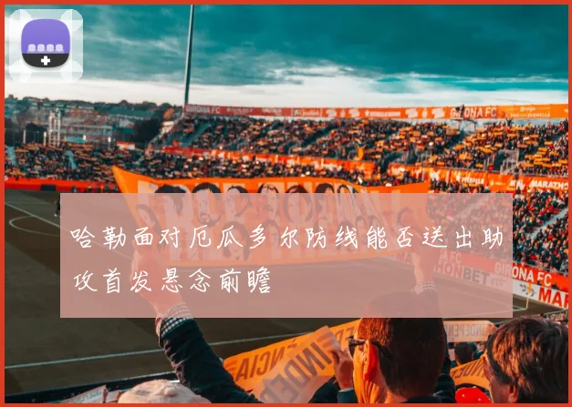 哈勒面对厄瓜多尔防线能否送出助攻首发悬念前瞻